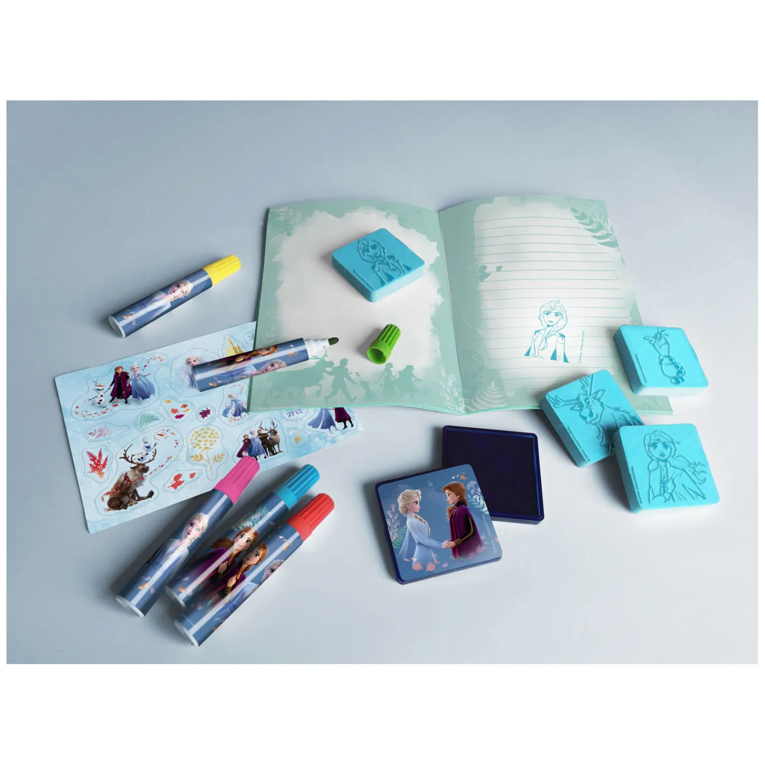 Mega Stempel- en Kleurset Frozen-Undercover