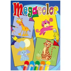 Megacolor Kleurboek Dieren>Boek Specials Nederland BV New