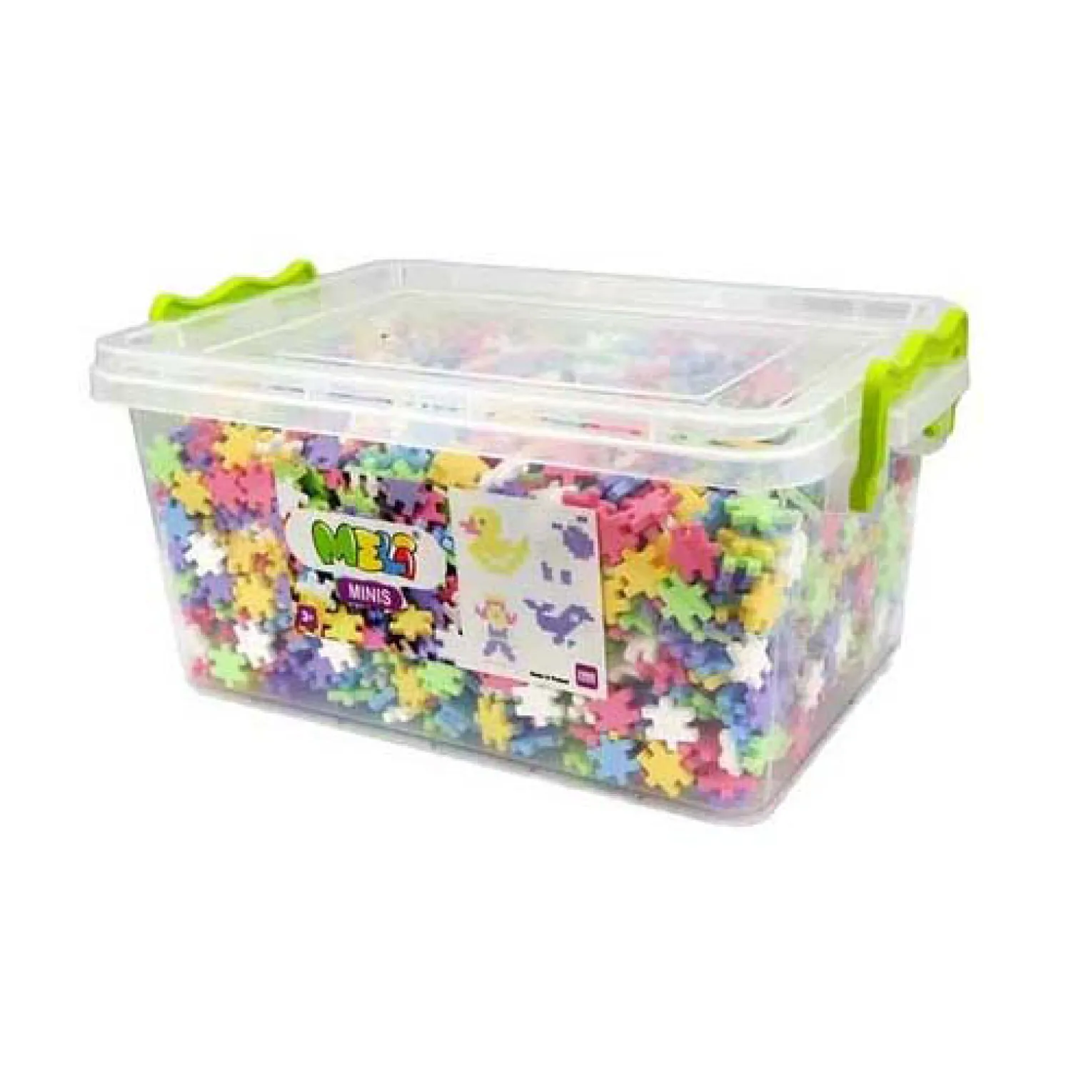 Minis Bouwblokken, 2800dlg.-Meli