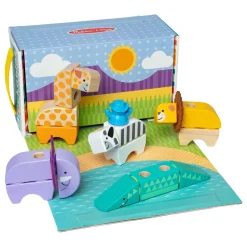Melissa & Doug - Blockables Safari Speelset - 34dlg.-Spin Master Online