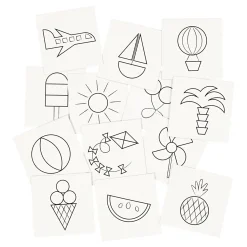 Creativ Company Memo Kaarten Wit, 13 Paren New