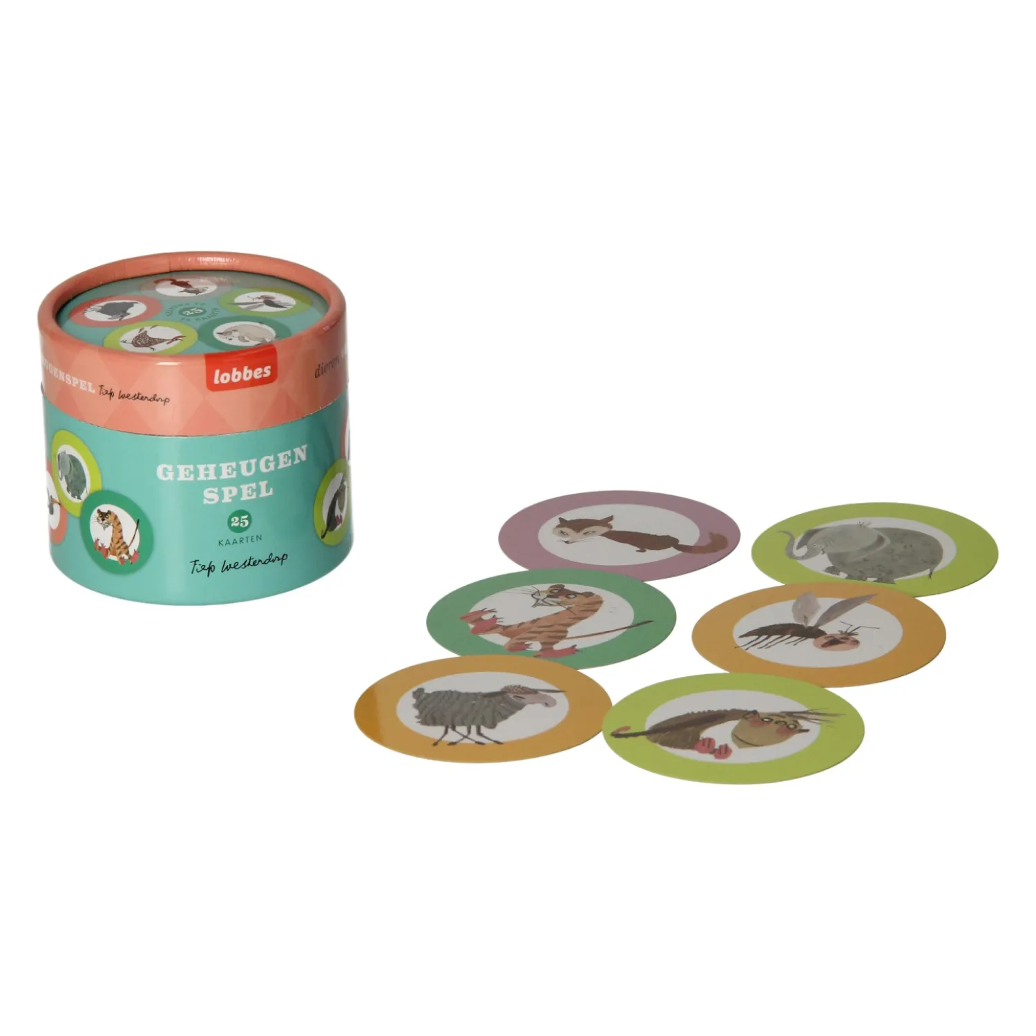 Memospel Dieren van Fiep, 32dlg.>Lobbes Sale