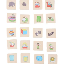 Memospel Tegenstelling Hout, 20dlg. Clearance