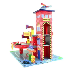 Mentari Houten Garage Rood Sale