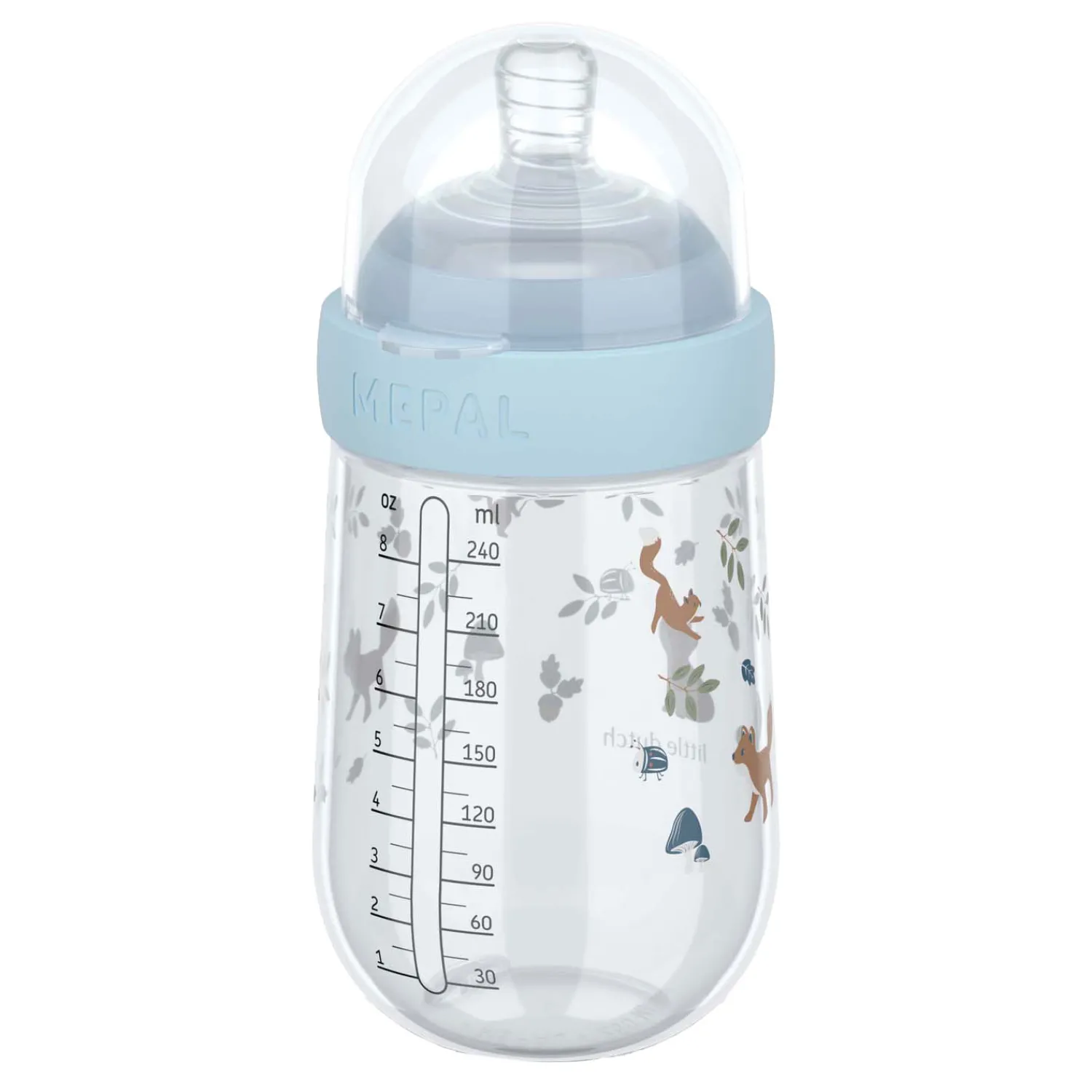 Mepal Babyfles Mio 240 ml - Little Dutch Forest Friends Outlet