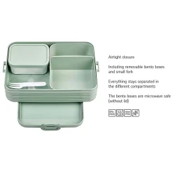 Mepal Bento Lunchbox Take A Break Large - Nordic Sage Discount