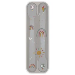 Mepal Set Babylepel Mio 2 Stuks - Sunshine & Rainbow Clearance