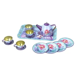 Mermaid Theeservies in Picknickkoffer>