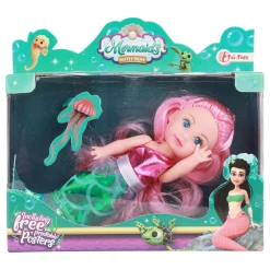 Mermaids Zeemeerminpop Dream Hair, 11cm-Toi-Toys New
