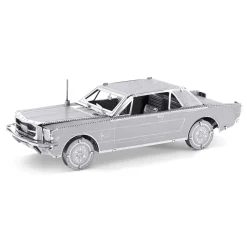 Eureka Metal Earth 1965 Ford Mustang Coupe Zilver Editie Clearance