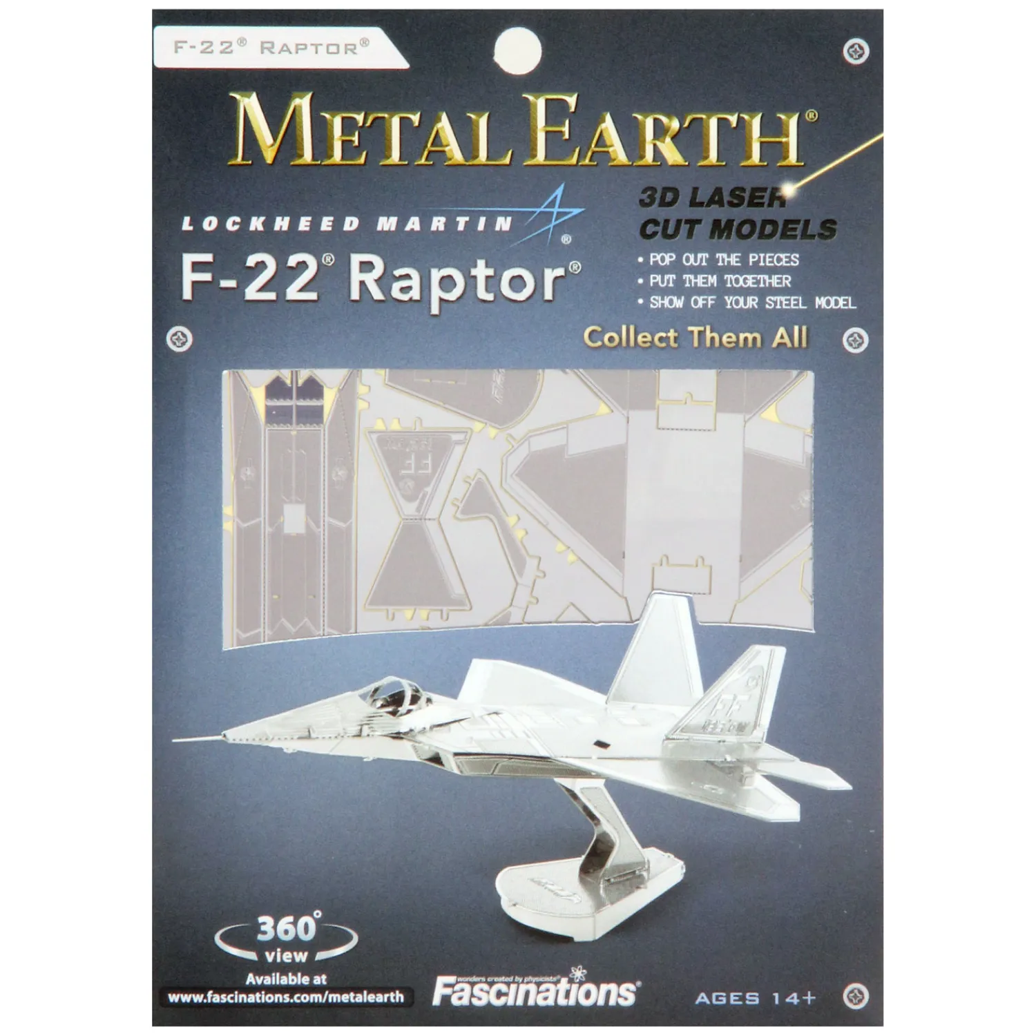Metal Earth F-15 Eagle-Eureka Hot