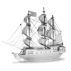 Eureka Metal Earth Pirate Ship Black Pearl Zilver Editie Discount