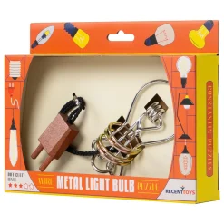 Metal Light Bulb Breinpuzzel-Recent Toys Online