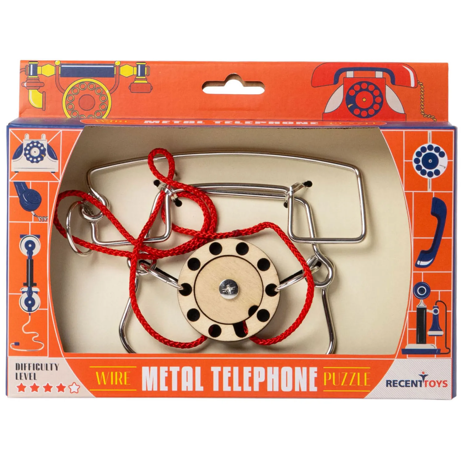 Metal Telephone Breinpuzzel>Recent Toys