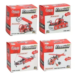 Metalen Bouwpakket Brandweer Voertuig- Hot