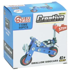 Metalen Bouwpakket Politie Voertuig New