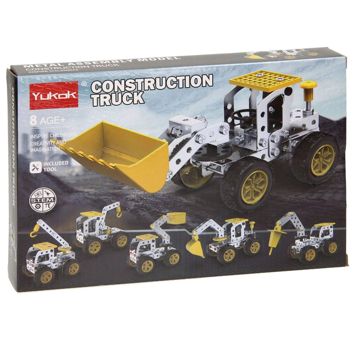 Metalen Bouwpakket Truck met Haakarm, 111dlg. Online