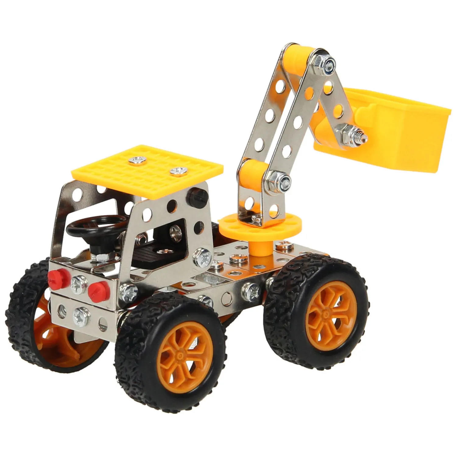 Metalen Bouwpakket Truck met Hoogwerker, 115dlg. New