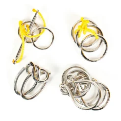 Metalen Breinpuzzels Expert, 4st.>Eureka Sale