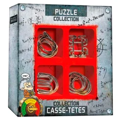 Eureka Metalen Breinpuzzels Extreme, 4st. New