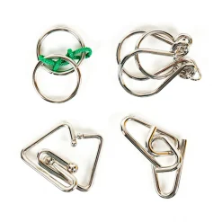 Metalen Breinpuzzels Junior, 4st.-Eureka Sale