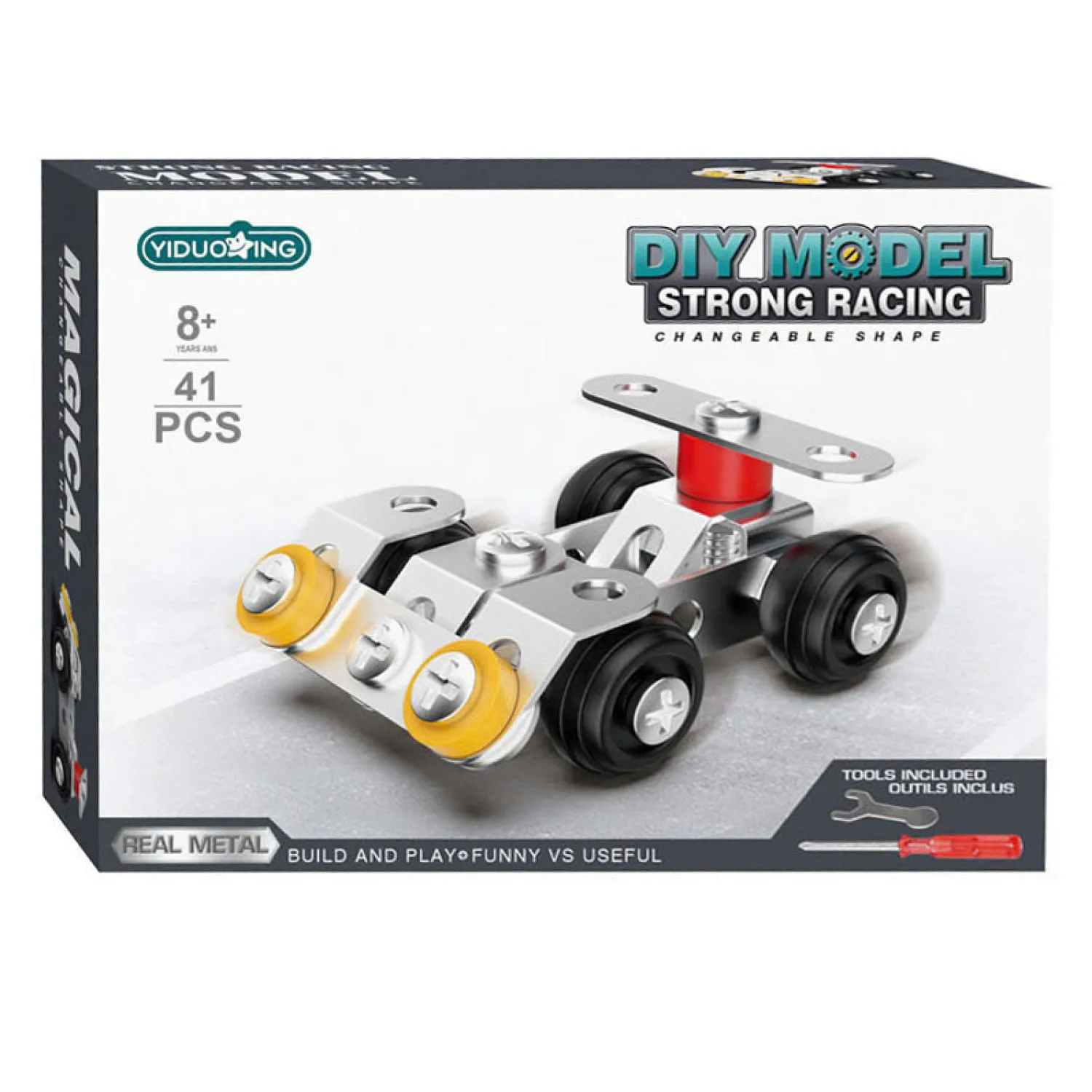 Metalen Constructieset Auto, 41dlg. Sale