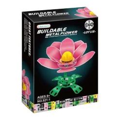 Metalen Constructieset Roze Klaproos> Best