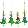 Metalen Kersthangers Kerstboom, 4st.>Small Foot Sale