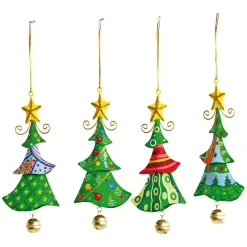 Metalen Kersthangers Kerstboom, 4st.>Small Foot Sale