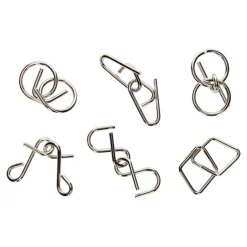 Metalen Mini Breinpuzzel- New