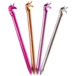 Duckiez Metallic Eenhoorn Balpen Hot