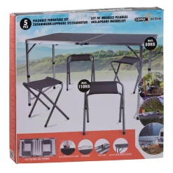 Meubelset Inklapbaar 120x60cm, 5dlg.> Online