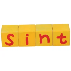 Playwood Mijlpaal Blok Hout, 5,6cm Best