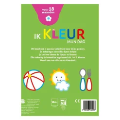 Mijn Allereerste Kleurboek - Ik kleur Mijn Dag 18m+>Standaard Uitgeverij