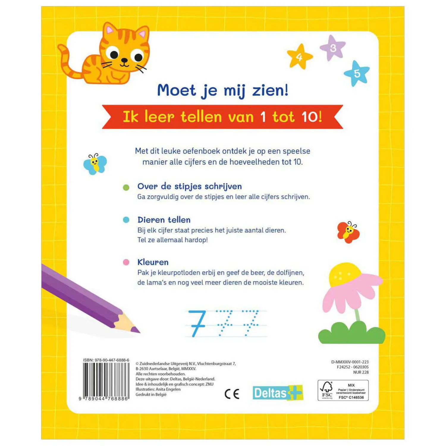 Mijn Eerste 1, 2, 3 Oefenboek>Deltas Outlet