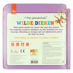 Mijn Geluidenboek Wilde dieren-Wins Holland