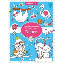 Mijn Glitterstickerboek - Dieren-Standaard Uitgeverij Discount