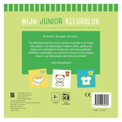 Mijn Junior Kleurblok - Mijn Eerste Woordjes 2+>Standaard Uitgeverij Best
