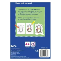 Mijn Kleur en Prikblok - Eenhoorns>Standaard Uitgeverij