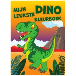 Mijn Leukste Dino Kleurboek, 48pag.-Mondikaarten Clearance