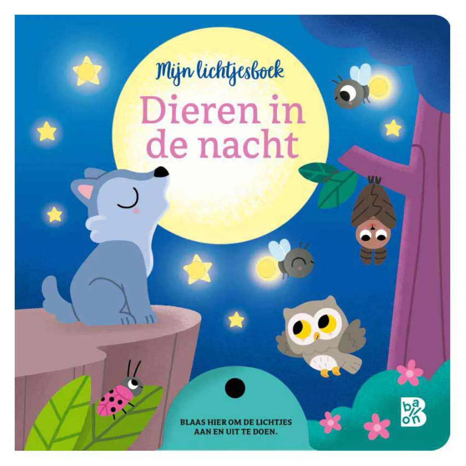 Mijn Lichtjesboek - Dieren in de Nacht 2+-Standaard Uitgeverij Sale