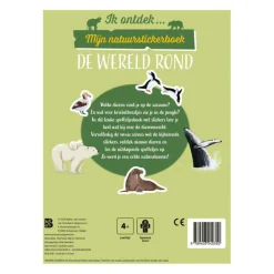 Standaard Uitgeverij Mijn Natuurstickerboek - De Wereld Rond Hot