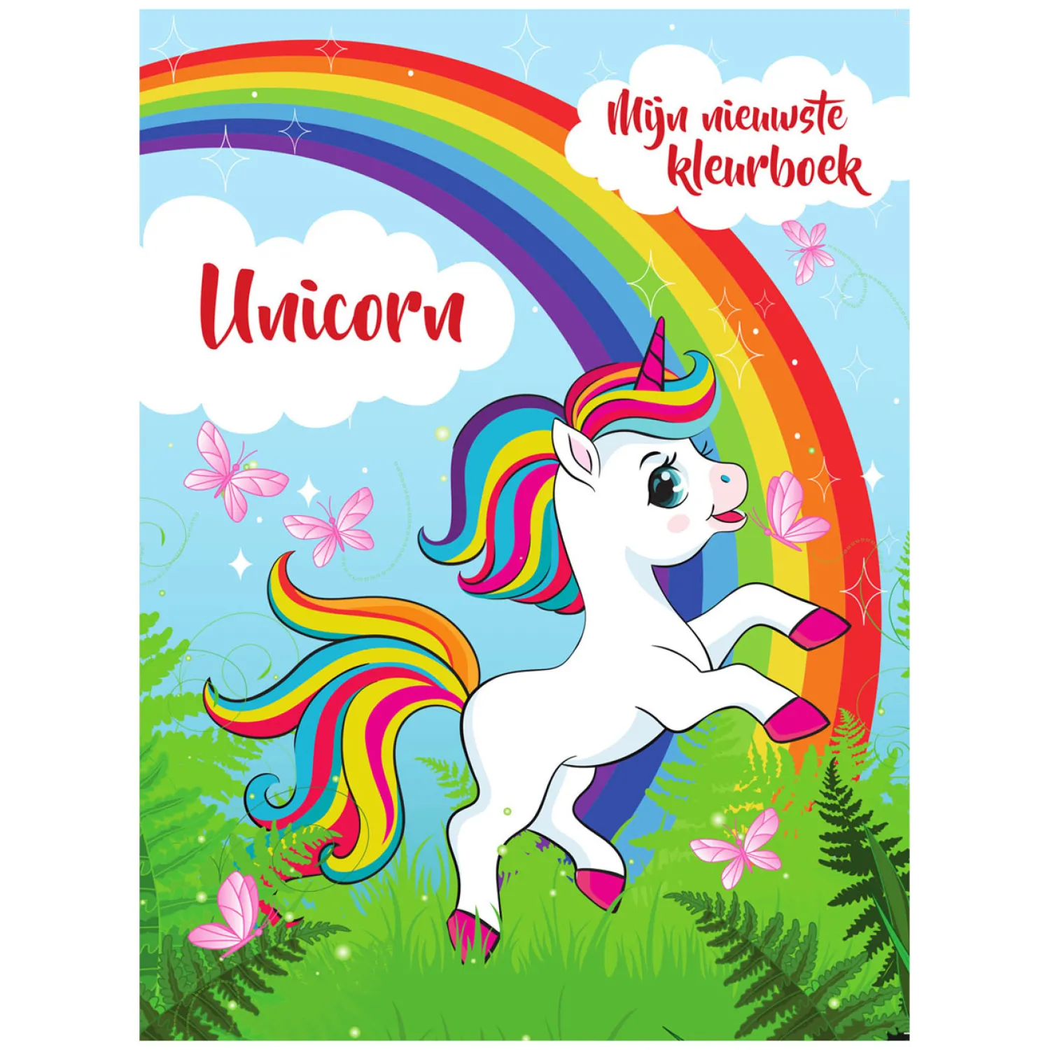Mijn Nieuwste Kleurboek - Unicorn> Sale
