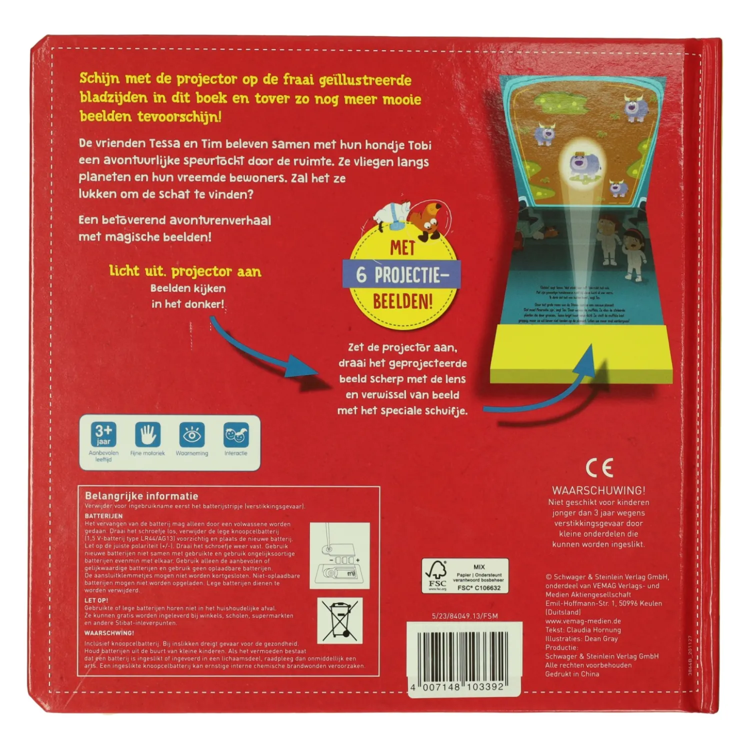 Mijn Projectorboek Schatzoekers in de Ruimte-Wins Holland Discount