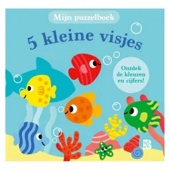 Standaard Uitgeverij Mijn Puzzelboek - 5 Kleine Visjes 18m+ Clearance