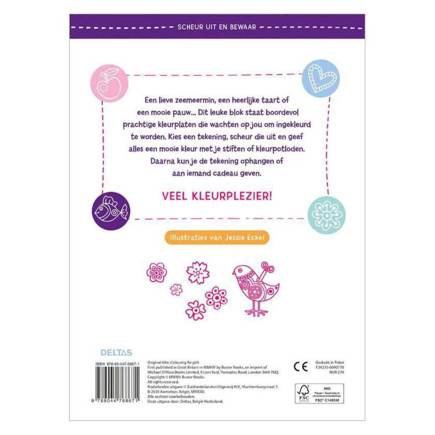 Deltas Mijn wondermooie kleurblok Sale