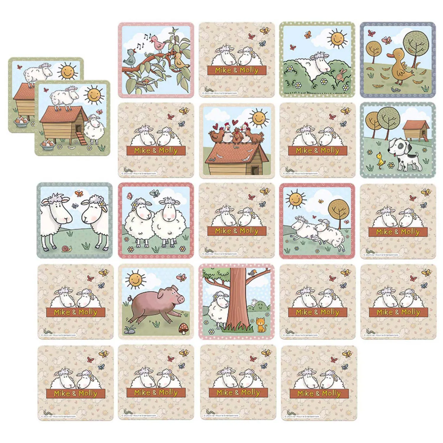 Bambolino Toys Mike & Molly Maxi Memo Discount