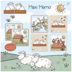 Bambolino Toys Mike & Molly Maxi Memo Discount
