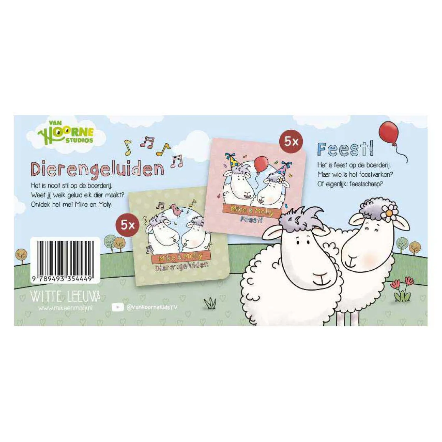 WPG Uitgevers Mike & Molly Uitdeelboekjes - 10st. Online