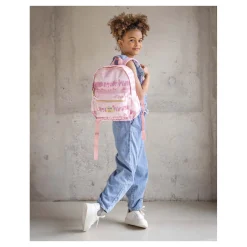 Milky Kiss Rugzak Love And Laughter - Roze Hot